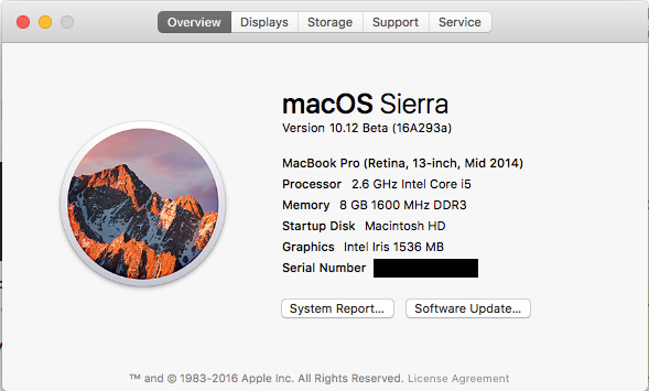 Konfigurasi ulang Apache dan MySQL pada macOS Sierra ...